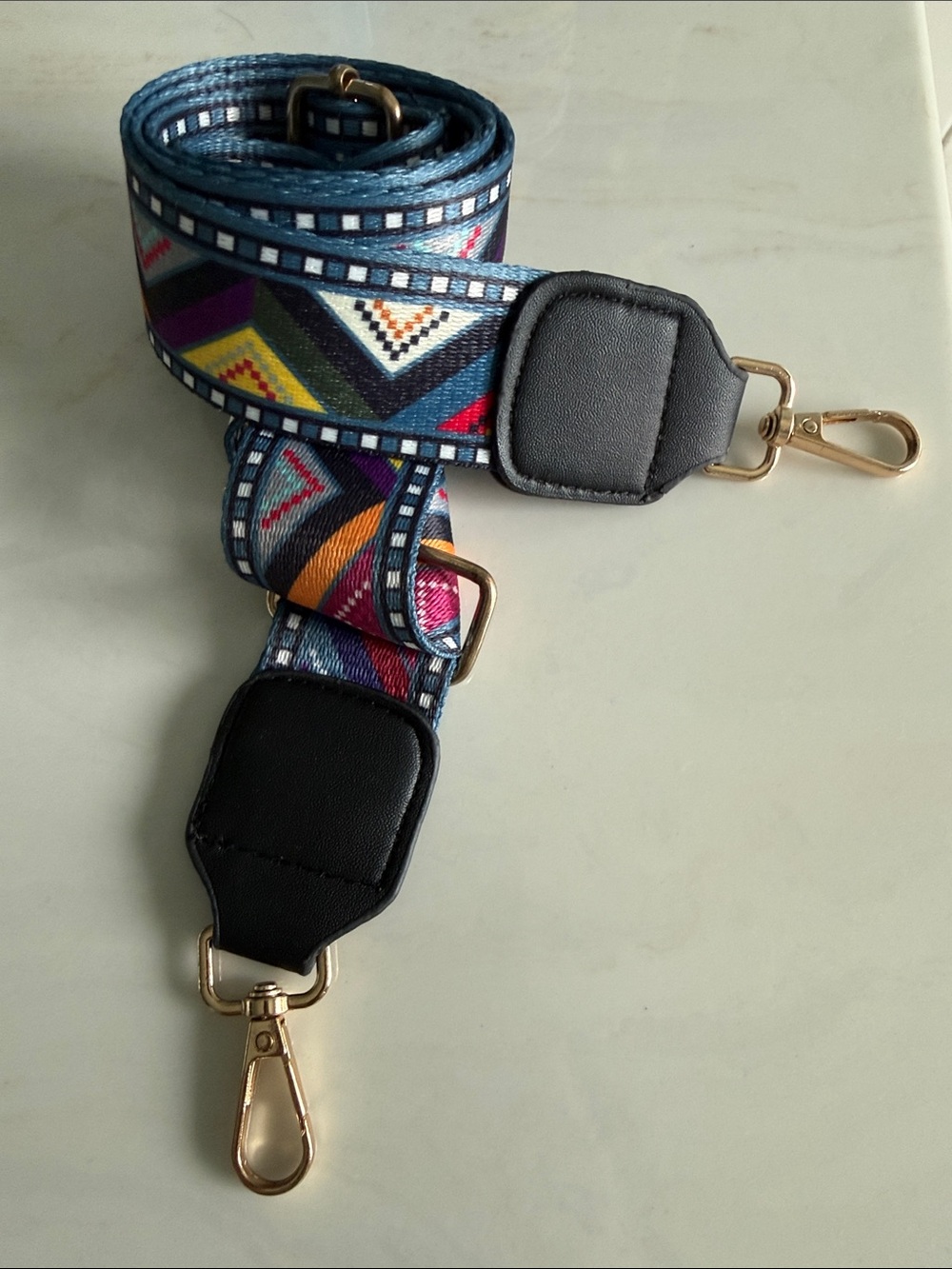 Social Threads Guitar Purse Strap